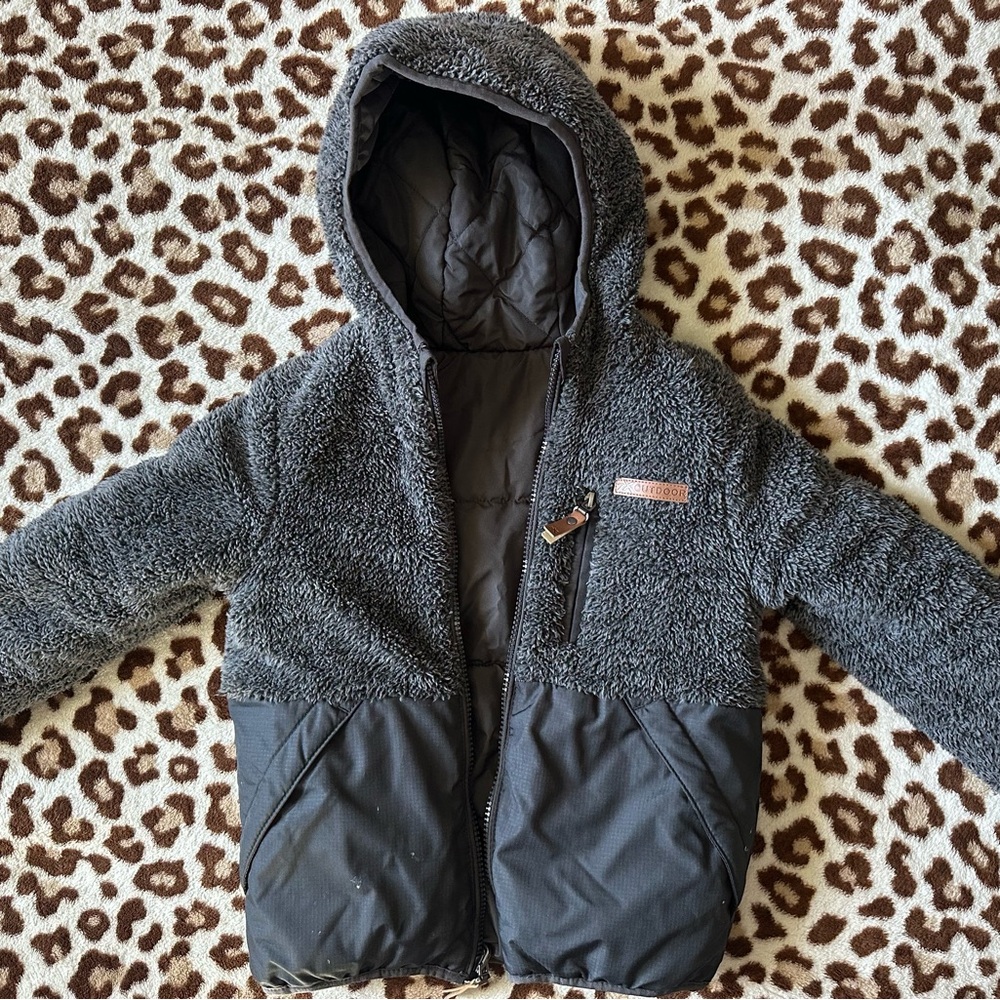 Charcoal Fleece Jacket